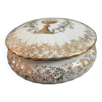 Très jolie bonbonnière en porcelaine de Limoges