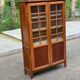 Vitrine parisienne en bois des années 50