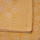 Vintage rectangular tablecloth with 12 towels