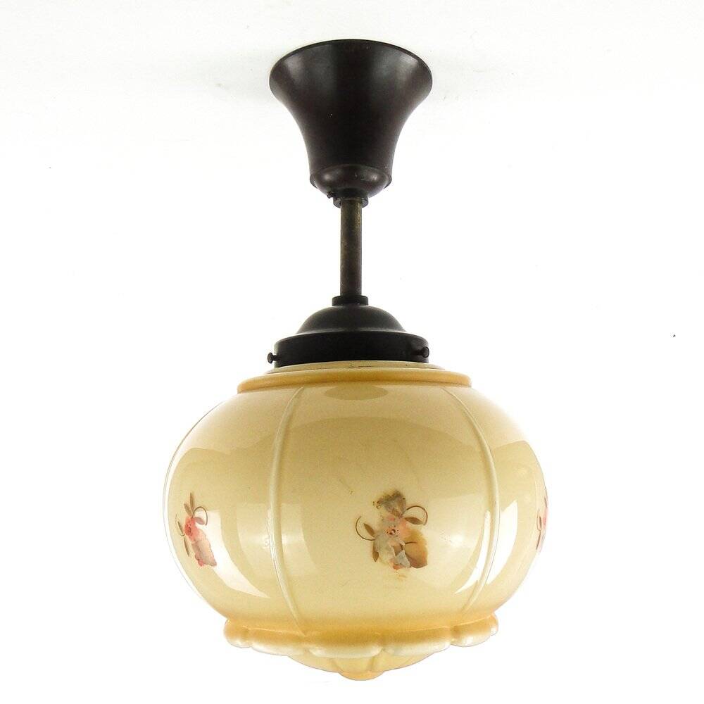 Art Deco pendant lamp, Germany, 1950s