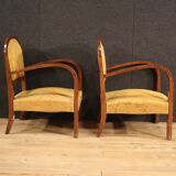 Paire de fauteuils de style art déco