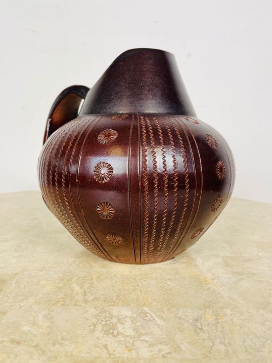 Vintage Wilhelm Kagel ceramic vase jug