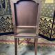 10 chaises louis XVI assise cuir