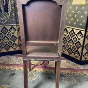 10 chaises louis XVI assise cuir