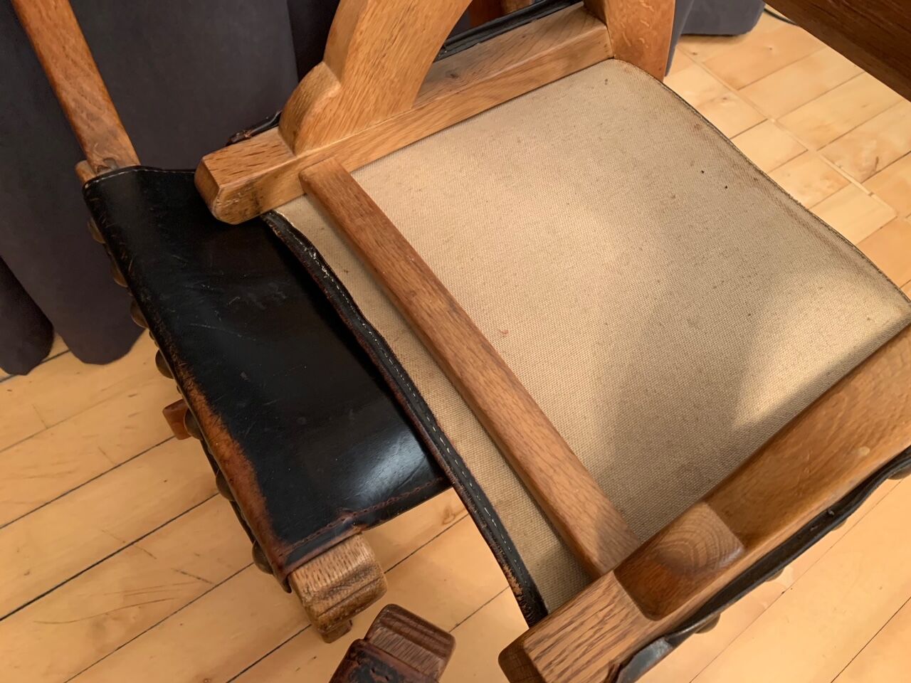 Set of three Bram Sprij chairs, the Netherlands, 1960s