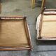 Pair of seventies shepherd armchairs