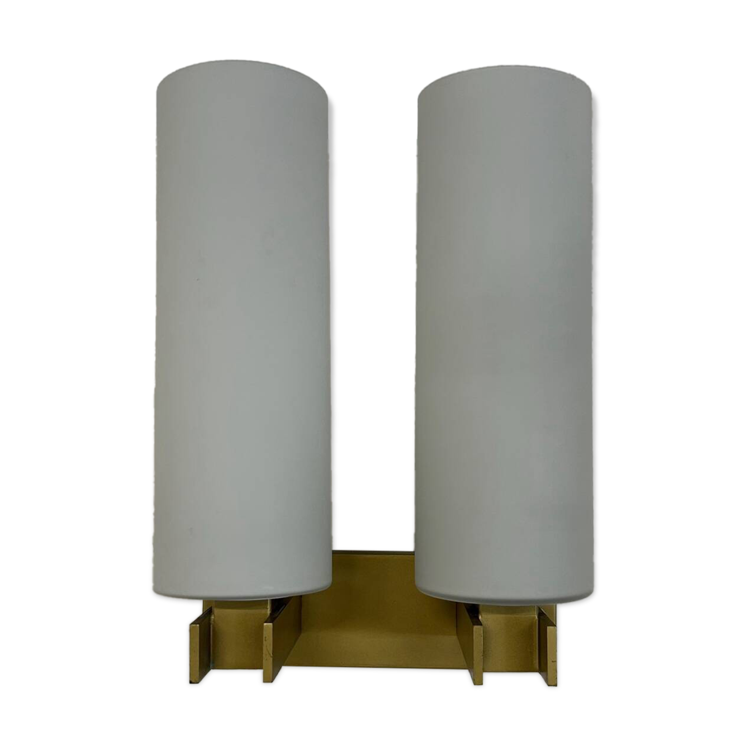 Opal glass Wall Lamp model C-1515/2 by Raak, 1960s | Mid-century Design