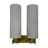 Opal glass Wall Lamp model C-1515/2 by Raak, 1960s | Mid-century Design