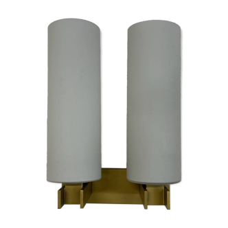 Opal glass Wall Lamp model C-1515/2 by Raak, 1960s | Mid-century Design
