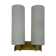 Opal glass Wall Lamp model C-1515/2 by Raak, 1960s | Mid-century Design
