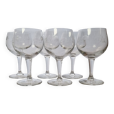 Set de 6 verres à pied