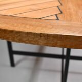 Round Dining table by Olle Pira. 1970s, Sweden