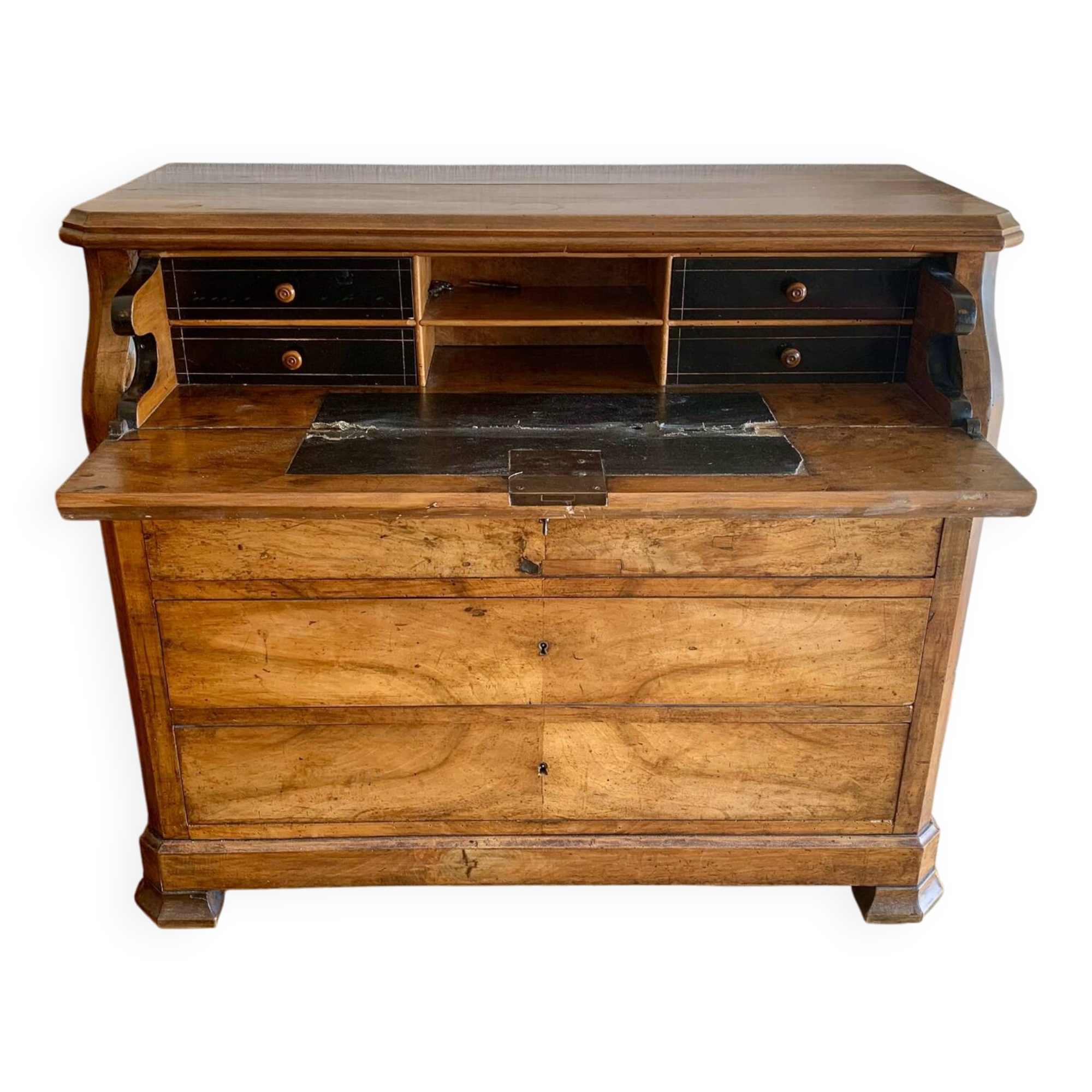 Secretary chest of drawers