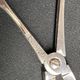 Tableware, silver-plated sugar scissors Christofle 20th century