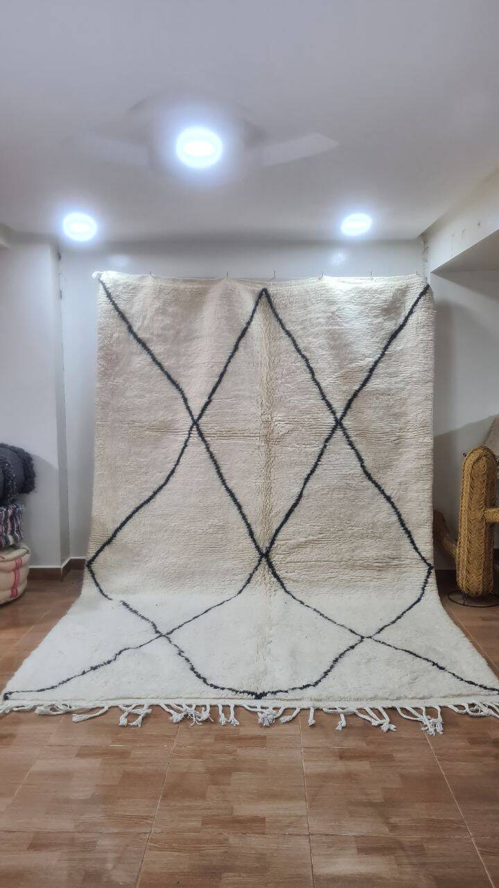 Handmade Berber wool rug 300X200 cm