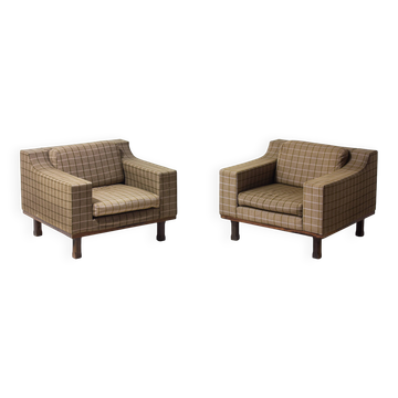 Set of club lounge chairs by Dino Cavalli, 1970s
