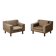 Set of club lounge chairs by Dino Cavalli, 1970s