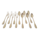 Master Goldsmith: Louis Loyer (1890-1913) - Series of 6 dessert cutlery in solid silver