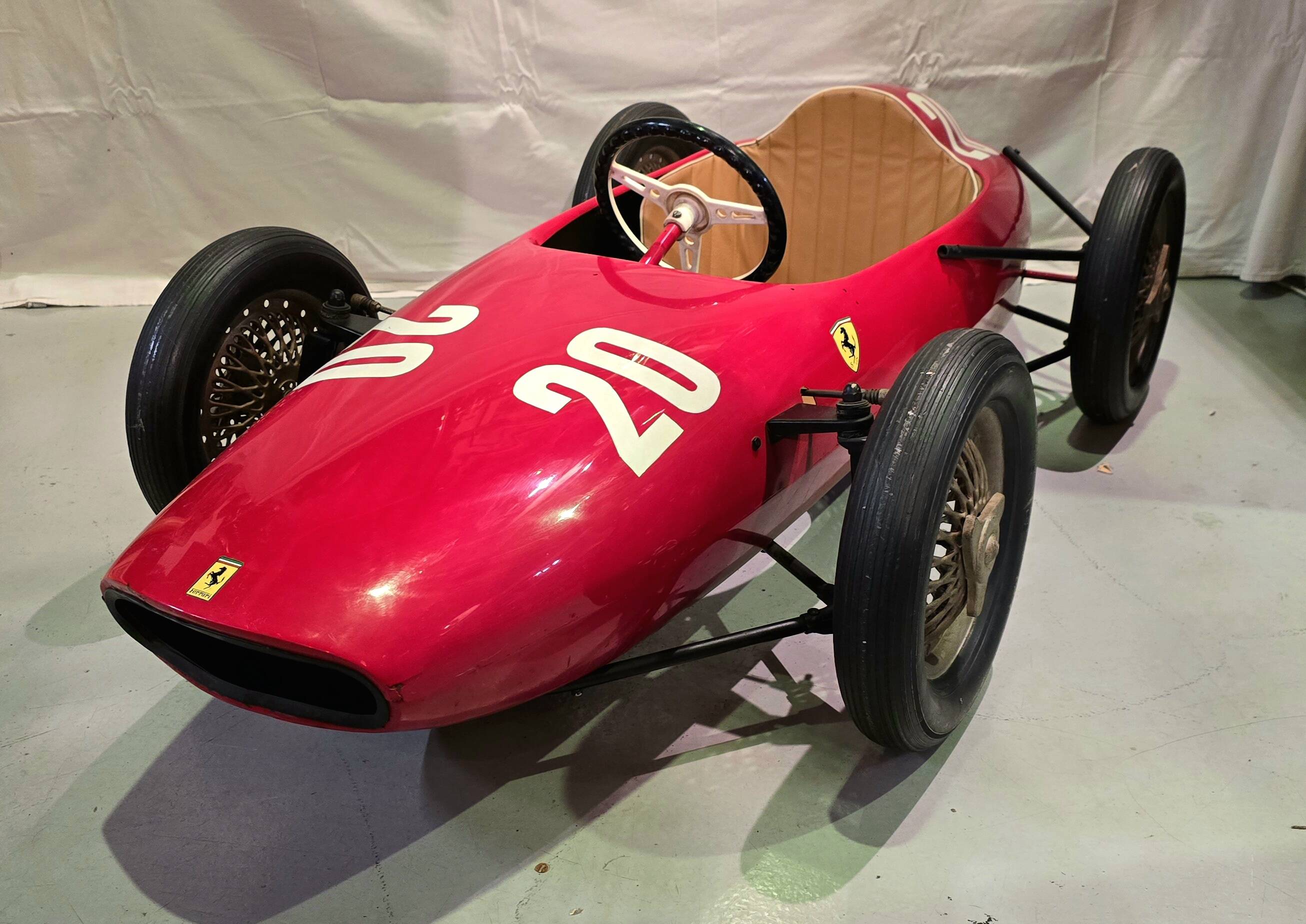 Pedal car E.D.F. – Ferrari F1 type (circa 1960)