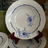 Lot de 6 assiettes creuses St Amand