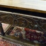 19th century walnut table