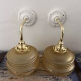 Pair of old wall lights
