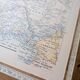 Printed in 1895, map of northwest Africa.