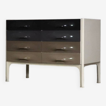 Raymond Loewy DF 2000 Chest Of Drawers Credenza For Doubinsky Frères, 1968