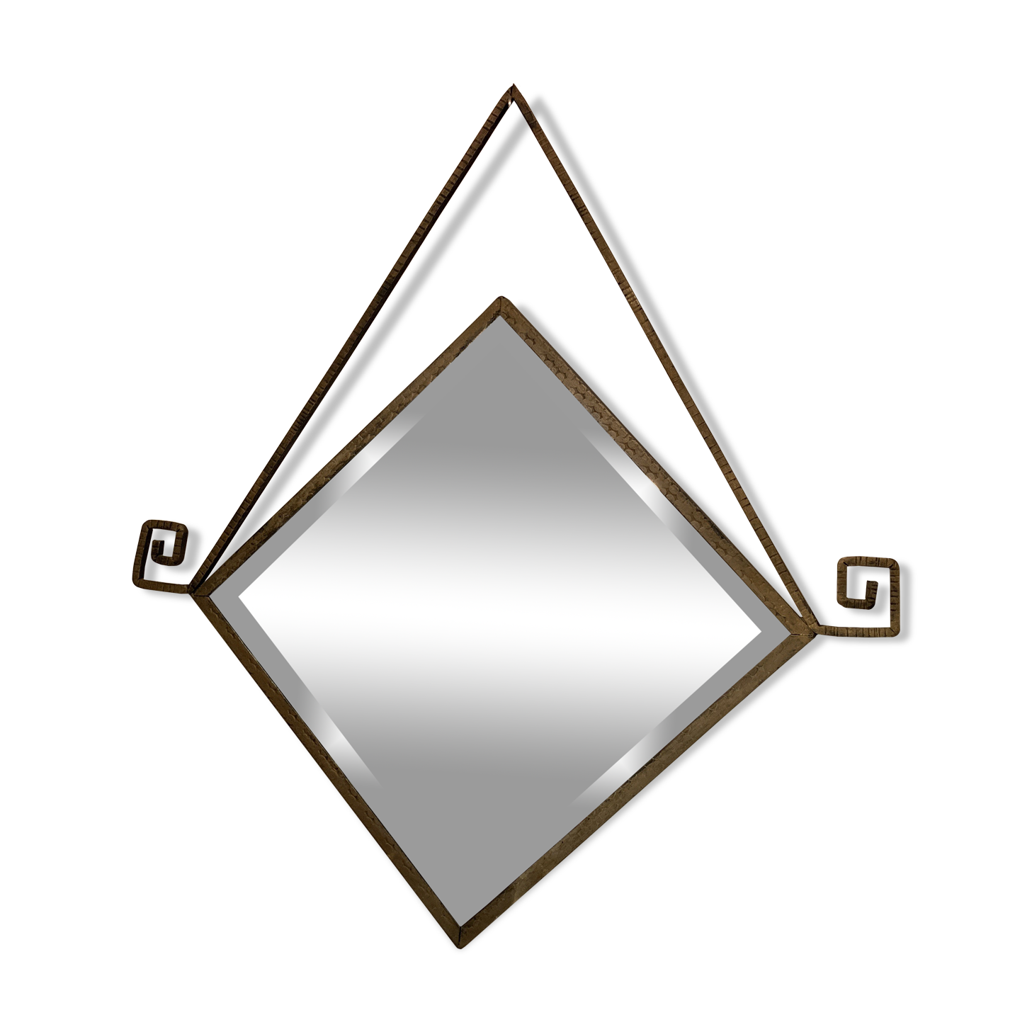 Art deco mirror 69x74cm