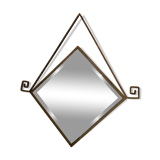 Art deco mirror 69x74cm