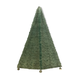 Stacked glass pyramid lamp 1970