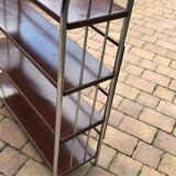 Bauhaus style metal book shelf, 1920