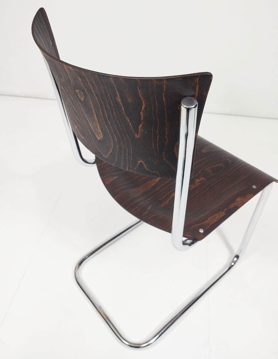 Tubular steel cantilever chair by Mart Stam