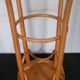 Tabouret ancien en bois cintré style baumann