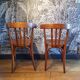 Paire de chaises de bistrot