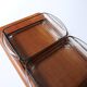 Plateau  aperitif en teck design scandinave digsmed 1960
