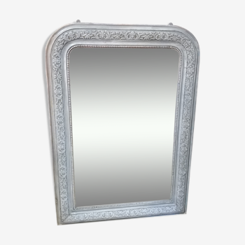 Louis Philippe mirror patina 105 x 74cm