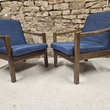 Pair of vintage 1970s armchairs