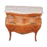 Marquetry chest of drawers