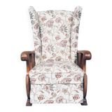 Set of High Wing Back Armchairs, 1900s