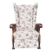 Set of High Wing Back Armchairs, 1900s