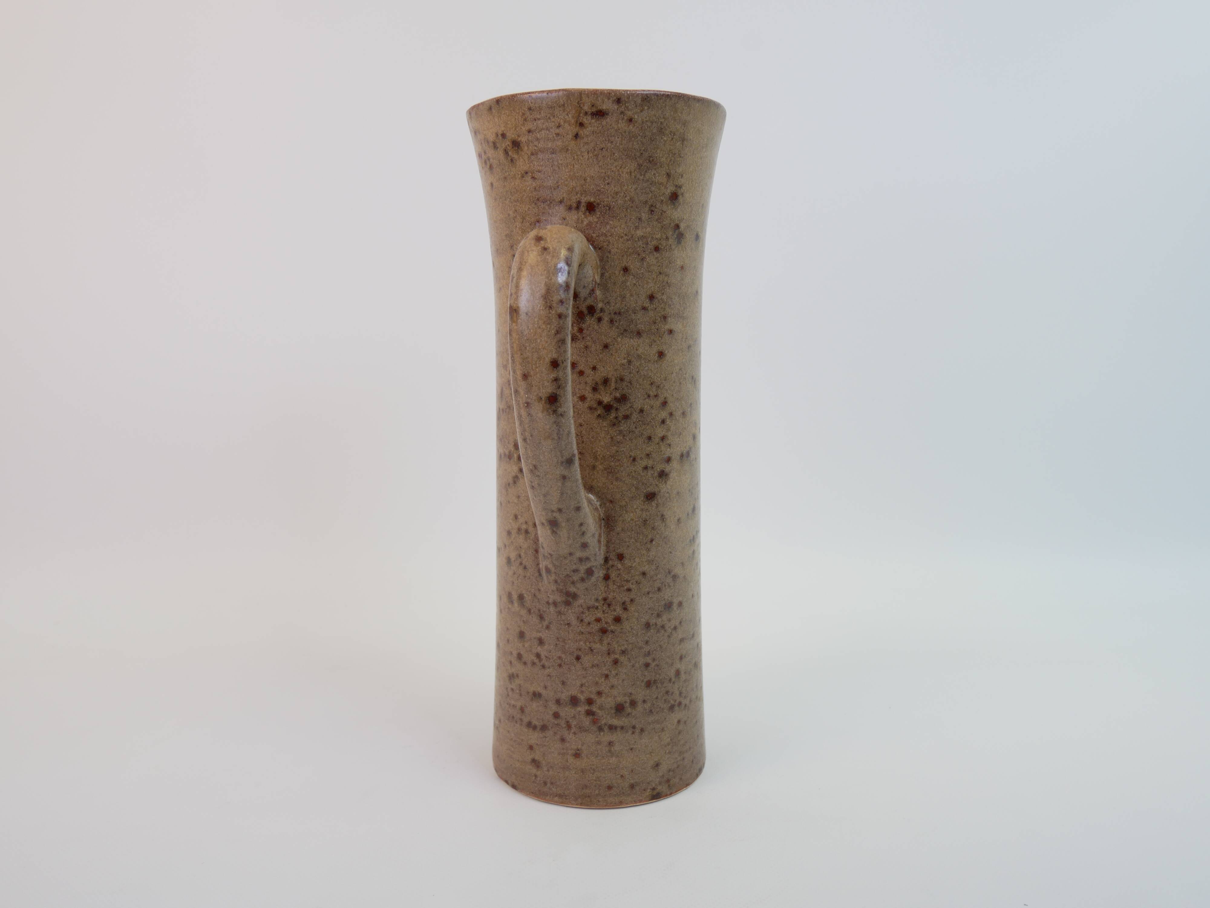 Large ceramic orangeade pitcher by Claude Paci