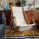 Transat de plage chilienne en bois et coton