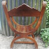 Dagobert walnut armchair