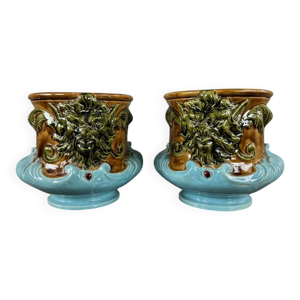 Paire de cache-pots en