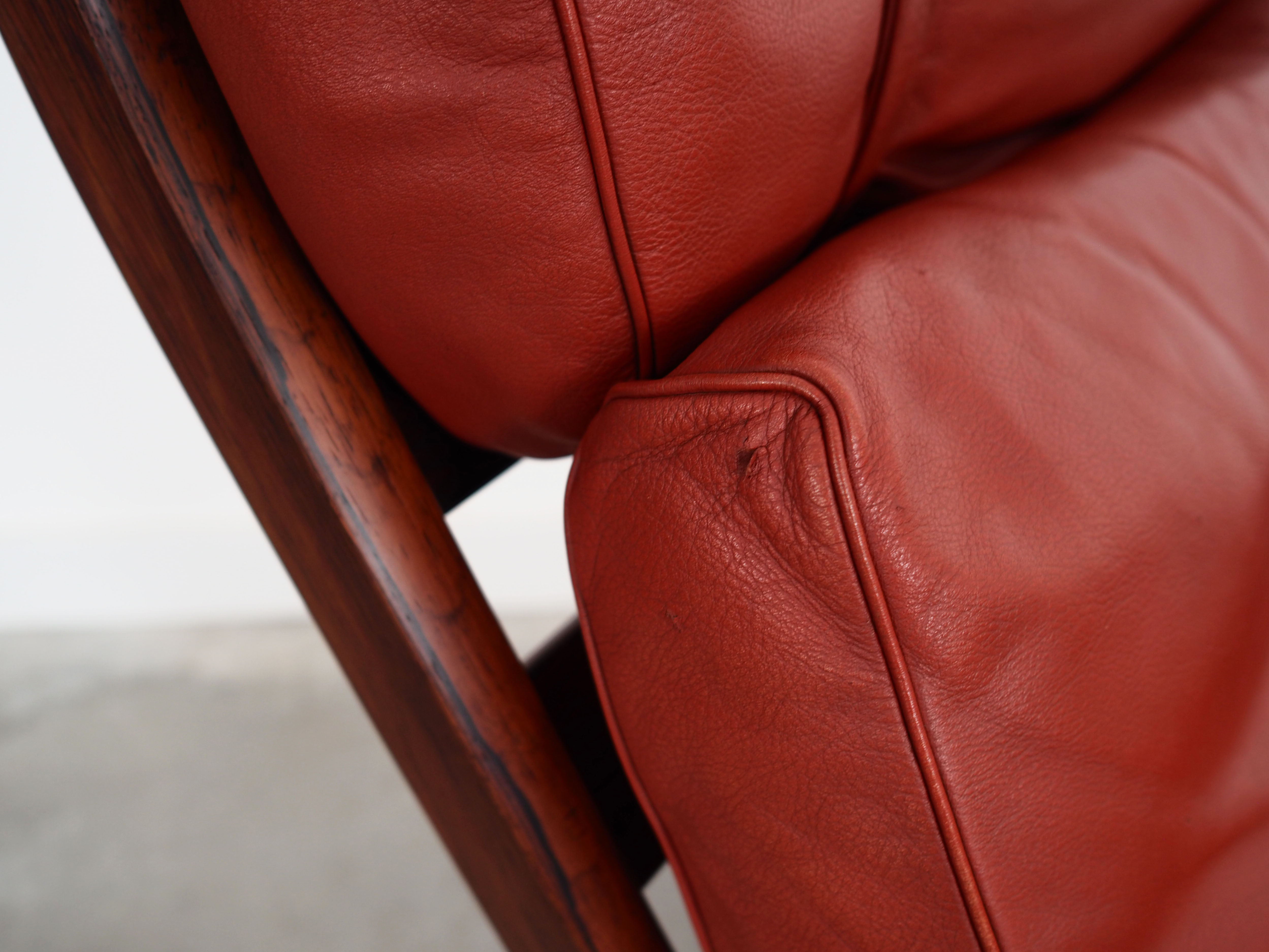 Rosewood armchair, Danish design, 1960s, designer: Erik Ole Jørgensen, manufacture: Georg Jørgensen