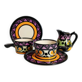 2 tasses & pot à lait Saint-Jean-de-Bretagne.