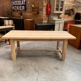 Solid oak farmhouse table