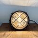 Black Industrial Cast Iron Wall or Ceiling Light from Elektrosvit, 1960s