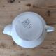 Vintage porcelain teapot from the Auteuil porcelain factory.